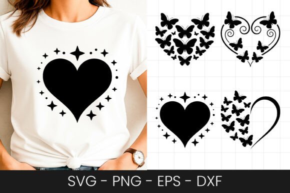Star Heart Love Decorative Design SVG Review