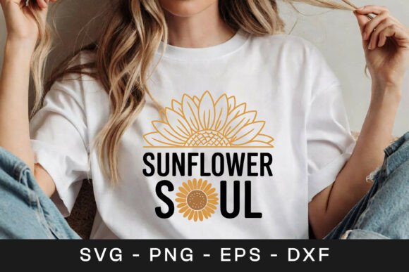 Sunflower Soul Positive Floral SVG PNG Review