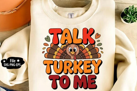 Talk Turkey to Me SVG PNG for Graphics and Crafts